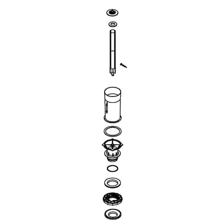 Kohler Flush Valve Kit 1.28 1421078